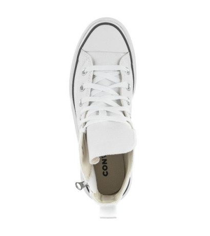 Converse CTAS Lugged Lift Hi White/White/Black A03012C (CO604-b) shoes