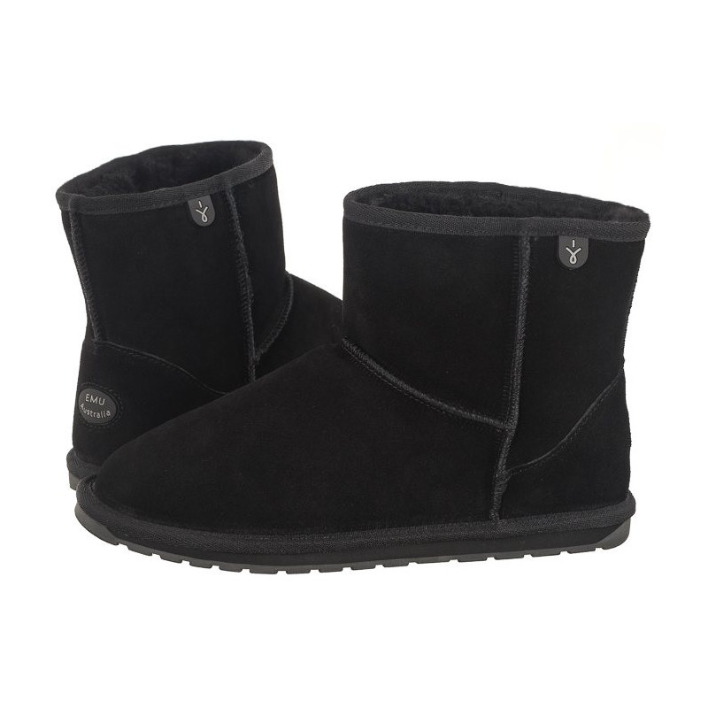 EMU Australia Wallaby Mini Teens WR Black T10103 (EM473-a) shoes