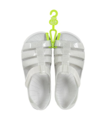 Crocs Isabella Glitter Sandal k Silver Glitter 209836-0IC (CR304-a) sandals