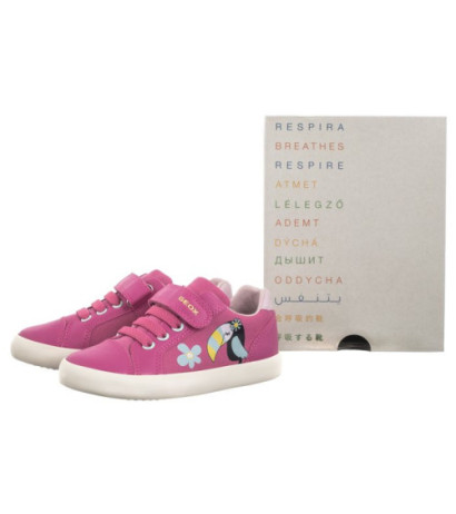 Geox B Gisli G. C Fuchsia/LT Yellow B451MC 01054 C8301 (GE168-a) sneakers