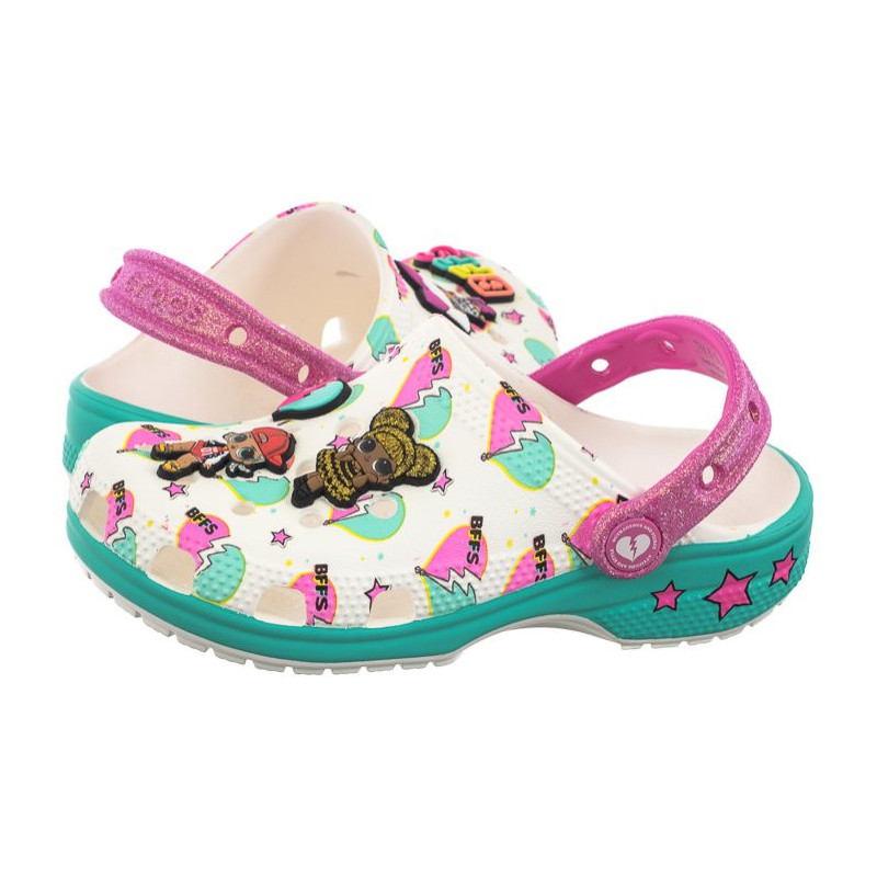 Crocs Lol Suprise Bff Classic Clog Kids 209466-100 (CR329-a) slippers