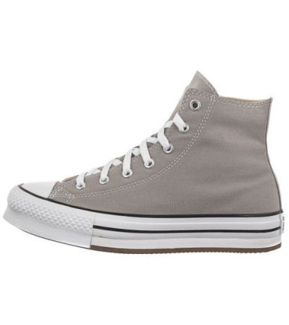 Converse CTAS Eva Lift Hi Totally Neautral/White/Black A07346C (CO660-b) shoes