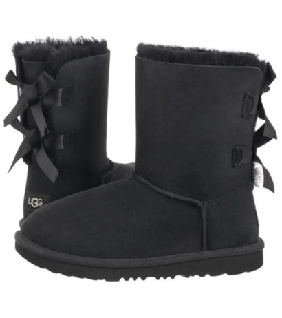 UGG K Bailey Bow II 1017394K BLK (UA120-a) boots