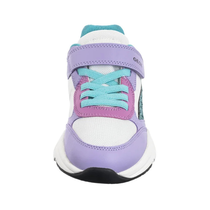 Geox J Loftus A - Gbk+Nylon Lilac/Turquoise J46M2A 054FU C8320 (GE204-a) sports shoes