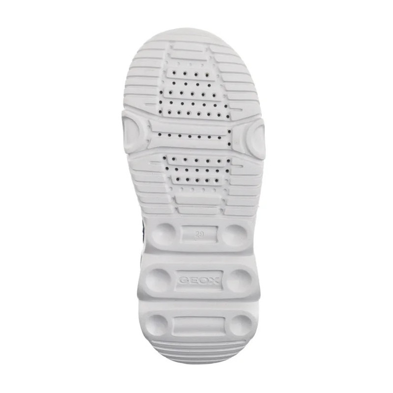 Geox J Wroom B. D -Pr.Mesh + Pr.Dbk Black/Red J55GAD 02ACE C0048 (GE205-a) sports shoes