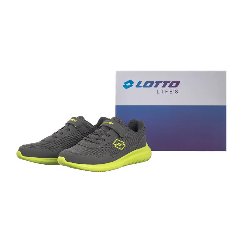 Lotto Connect BC K 2600002K 1663 Grey/Lime (LO7-a) sports shoes