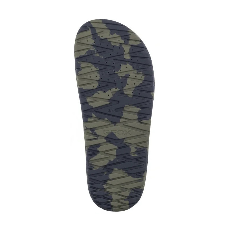 Geox J Sandal Fusbetto B. A Navy/Military J35HMA 00054 CF4A3 (GE172-d) sandals