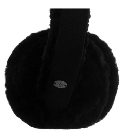 EMU Australia Angahook Ear Muffs Black W9403 (EM209-a) cap