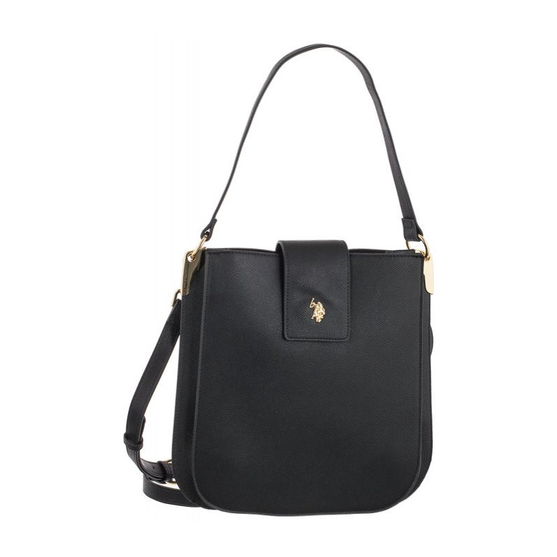 U.S. Polo Assn. Jones 3 Compart Hobo Pu Black BIUJE5300WVP000 (US107-a) handbag