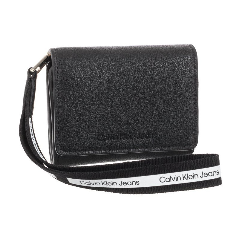 Calvin Klein Ultralight Wallet W/Wristlet Black K60K609325 BDS (CK137-a) handbag