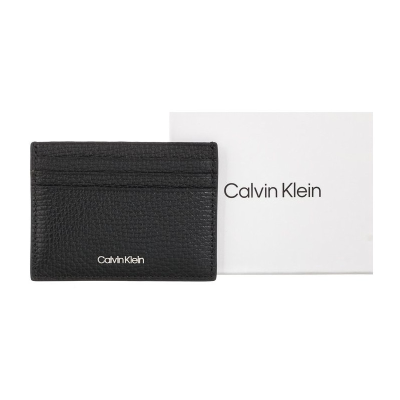 Calvin Klein Minimalism Card Holder 6CC Ck Black K50K509613 BAX (CK146-a) handbag