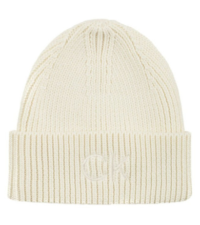 Calvin Klein Re-Lock Beanie W/Emb Marshmallow K60K608660 Yal (CK7-c) cap