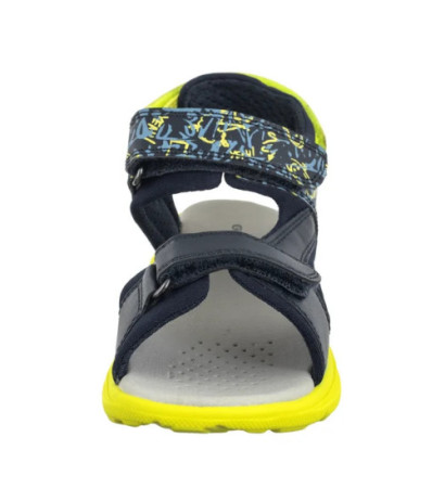 Geox J Sandal Airadyum A Navy/Lime J55F1E 01504 C0749 (GE213-a) sandals