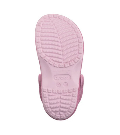 Crocs Classic Crosc Glitter Sandal Pink Milk 207983-6ZW (CR346-a) sandals
