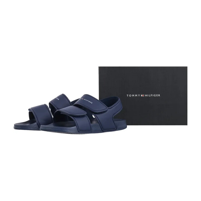 Tommy Hilfiger Velcro Sandal Blue T1X2-33913-1172 800 (TH1307-a) sandals