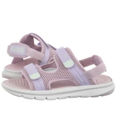 Puma Evolve Sandal Jr Rose Mauve-Lilac Frost-Blue 390449-17 (PU616-a) sandals