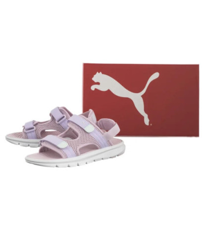 Puma Evolve Sandal Jr Rose Mauve-Lilac Frost-Blue 390449-17 (PU616-a) sandals