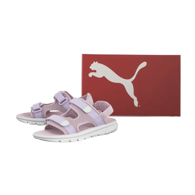 Puma Evolve Sandal Jr Rose Mauve-Lilac Frost-Blue 390449-17 (PU616-a) sandals