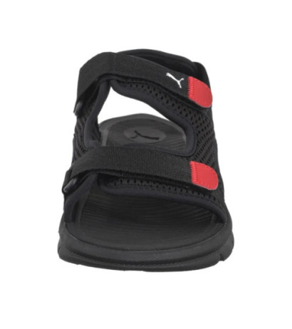 Puma Evolve Sandal Jr Puma Black-Puma White-Red 390449-01 (PU616-b) sandals