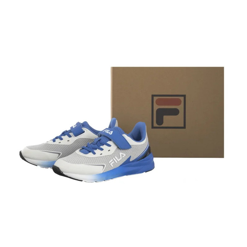 Fila Crusher V Kids Gray Violet-Palace Blue FFK0076.83488 (FI128-b) sports shoes
