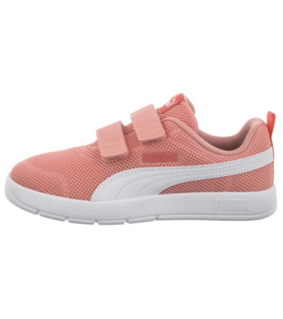 Puma Courtflex V3 Mesh PS Pink Fruit-White-Peach Frost 398085-07 (PU617-a) sports shoes