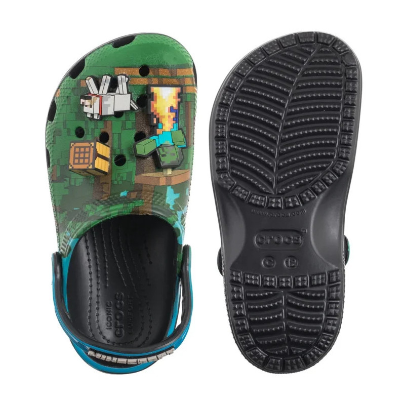 Crocs Classic Minecraft Clog Kids Multi 210830-90H (CR372-a) slippers
