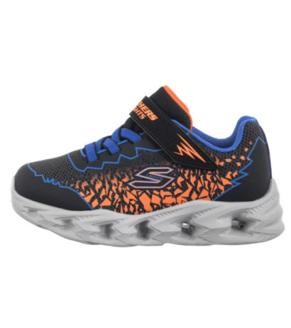 Skechers S Lights Vortex 2.0 - Zorento Blk/Blu/Orange 400603N/BBOR (SK233-a) sports shoes