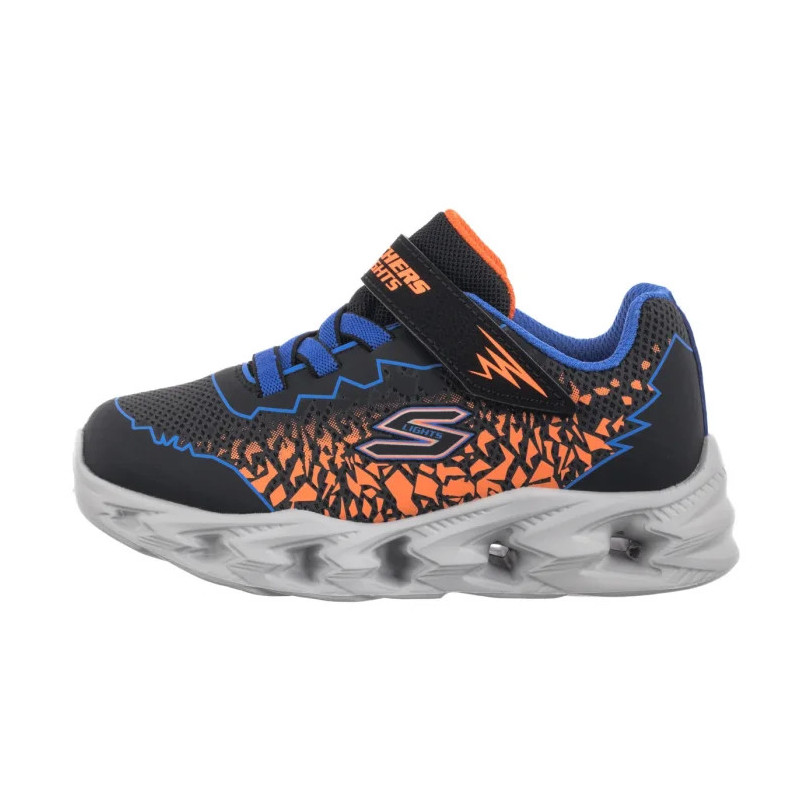 Skechers S Lights Vortex 2.0 - Zorento Blk/Blu/Orange 400603N/BBOR (SK233-a) sports shoes