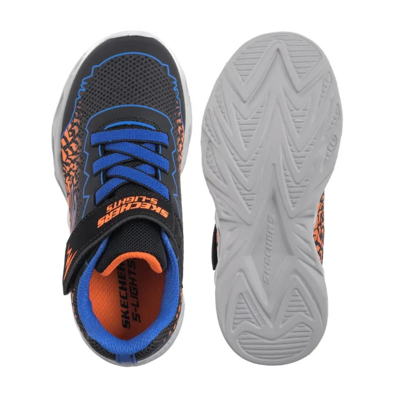 Skechers S Lights Vortex 2.0 - Zorento Blk/Blu/Orange 400603N/BBOR (SK233-a) sports shoes