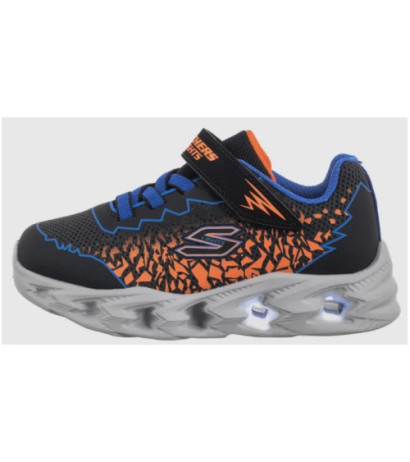 Skechers S Lights Vortex 2.0 - Zorento Blk/Blu/Orange 400603N/BBOR (SK233-a) sports shoes