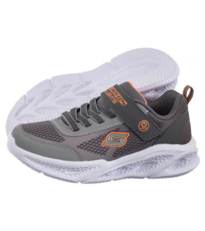 Skechers S Lights Skechers Meteor Lights Krendox Charcoal/Grey 401495L/CCGY (SK238-a) sports shoes