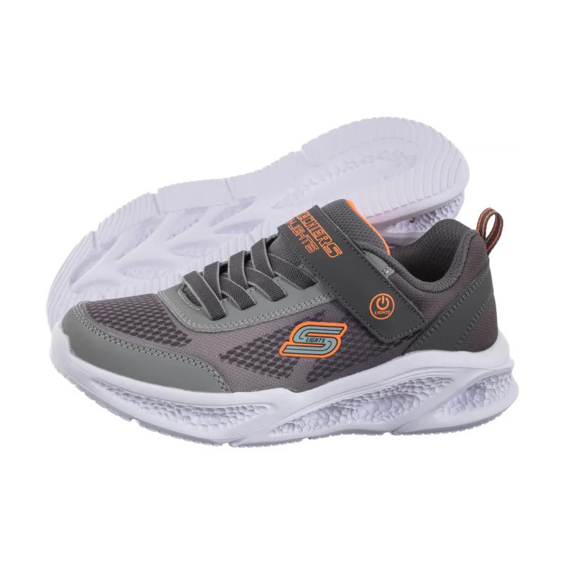 Skechers S Lights Skechers Meteor Lights Krendox Charcoal/Grey 401495L/CCGY (SK238-a) sports shoes