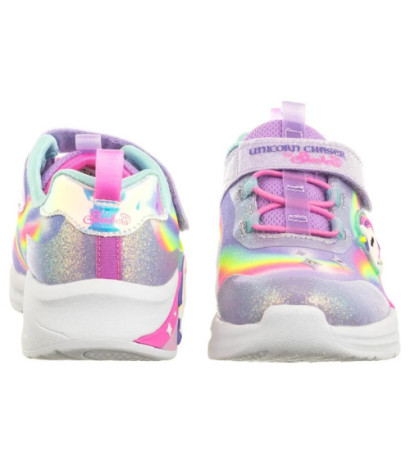 Skechers S Lights - Unicorn Chaser Lavender/Multi 302298N/LVMT (SK248-a) sports shoes