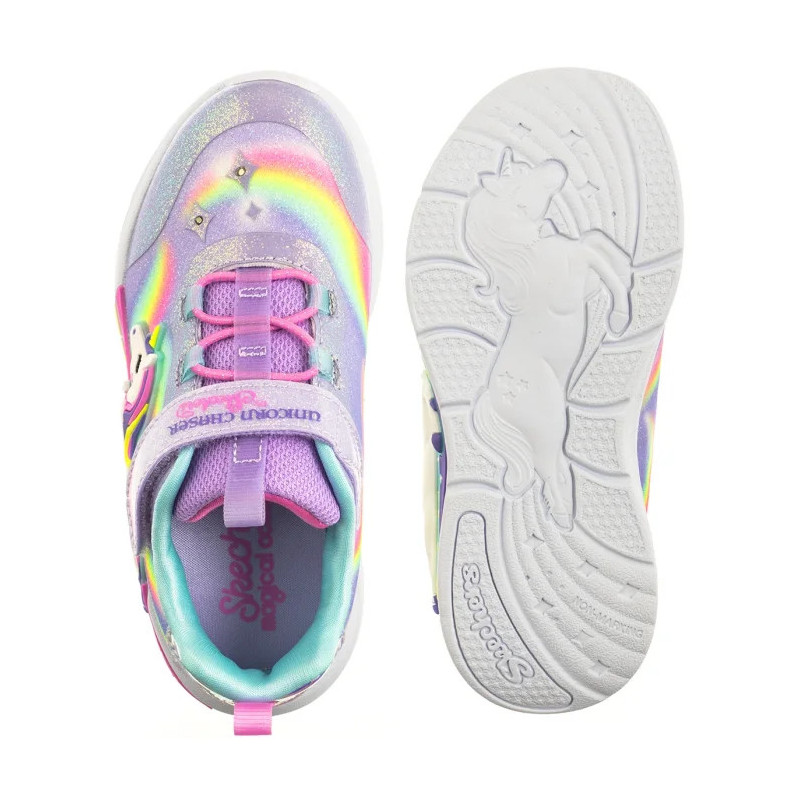 Skechers S Lights - Unicorn Chaser Lavender/Multi 302298N/LVMT (SK248-a) sports shoes