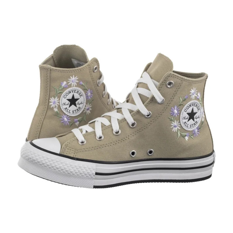Converse CTAS Eva Lift Hi Pale Surplus/White/Violet Heat A11825C (CO778-a) shoes