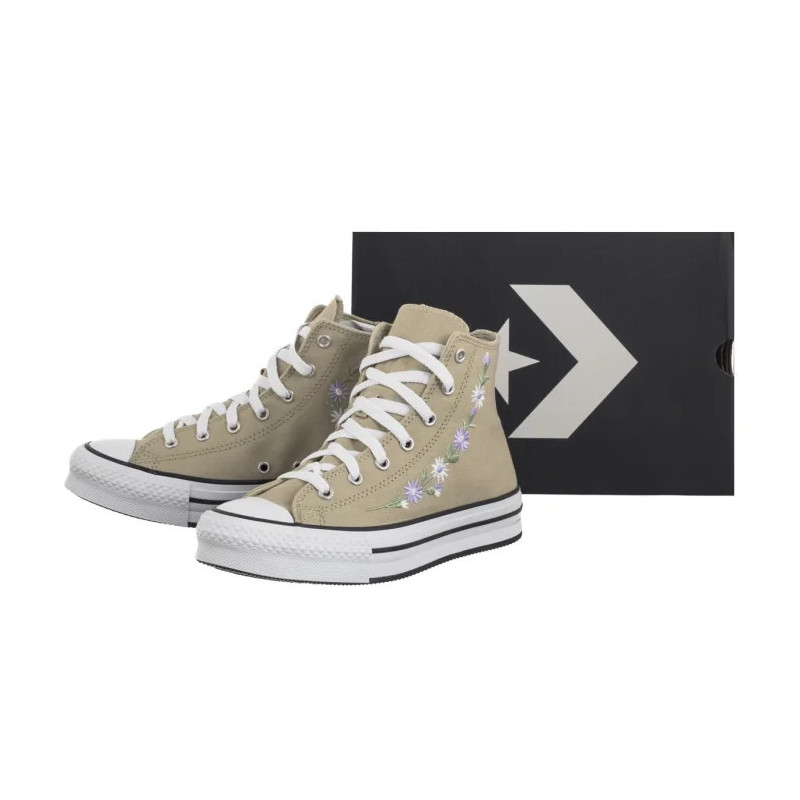 Converse CTAS Eva Lift Hi Pale Surplus/White/Violet Heat A11825C (CO778-a) shoes