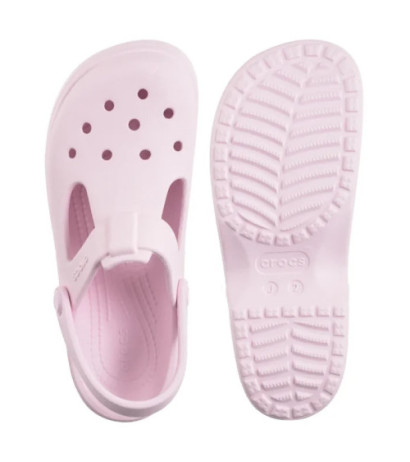 Crocs Classic Mary Jane Clog K Pnik Milk 210615-6ZW (CR387-a) slippers