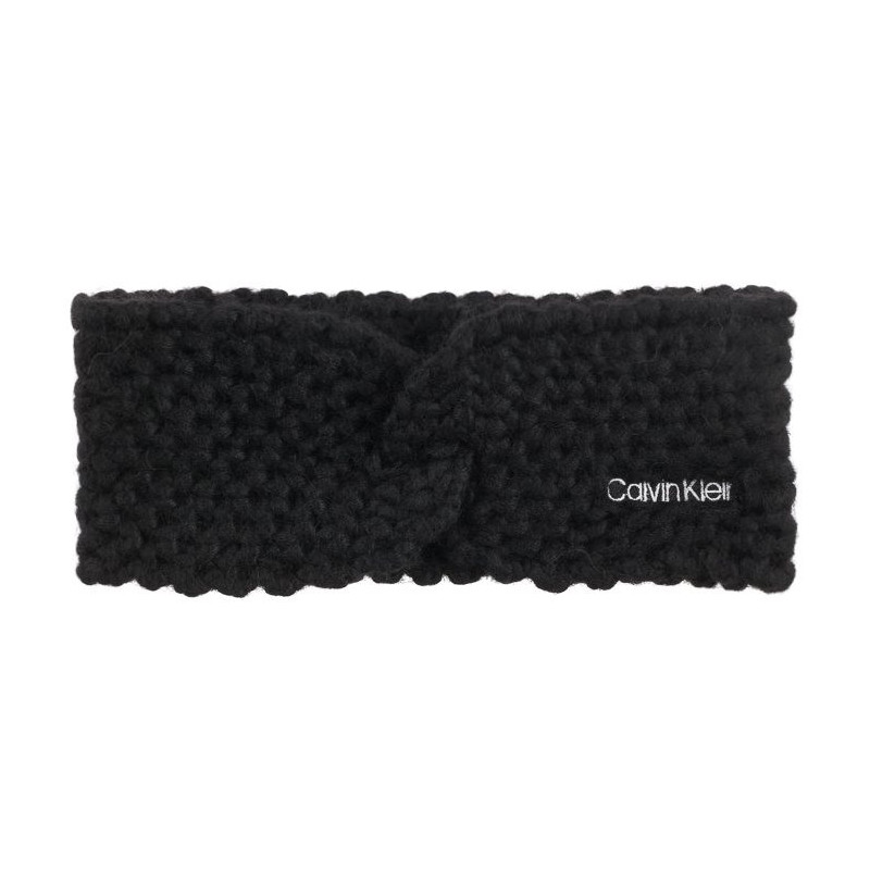 Calvin Klein Micro Waffle Headband K60K609968 BAX Black  (CK183-a) cap