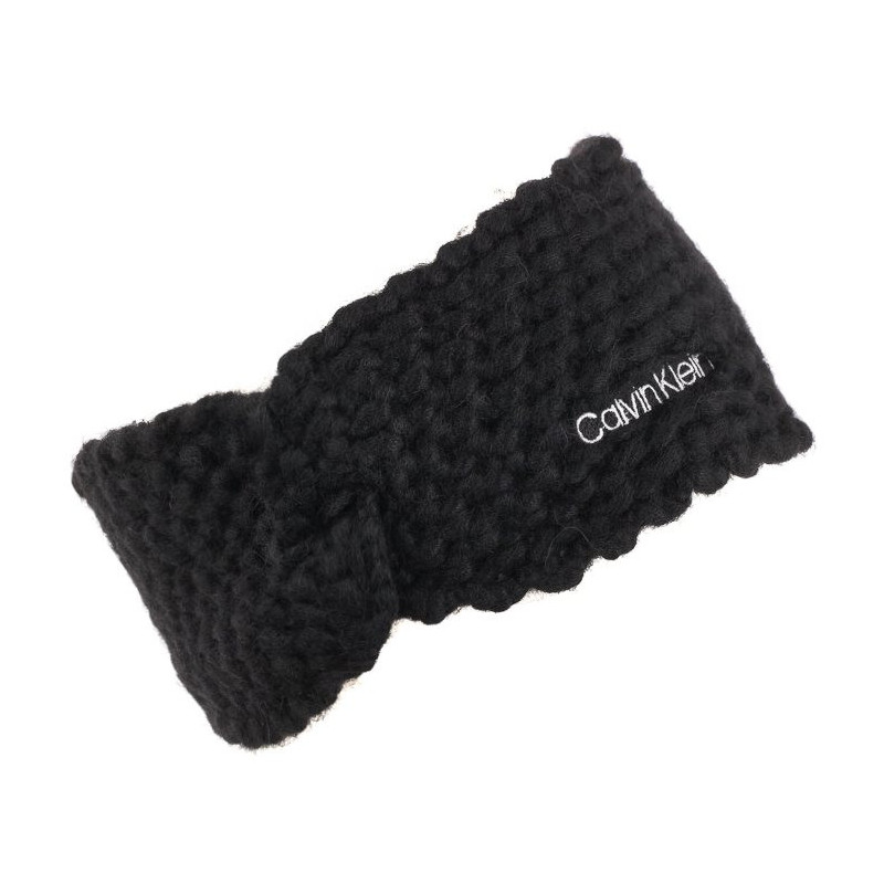 Calvin Klein Micro Waffle Headband K60K609968 BAX Black  (CK183-a) cap