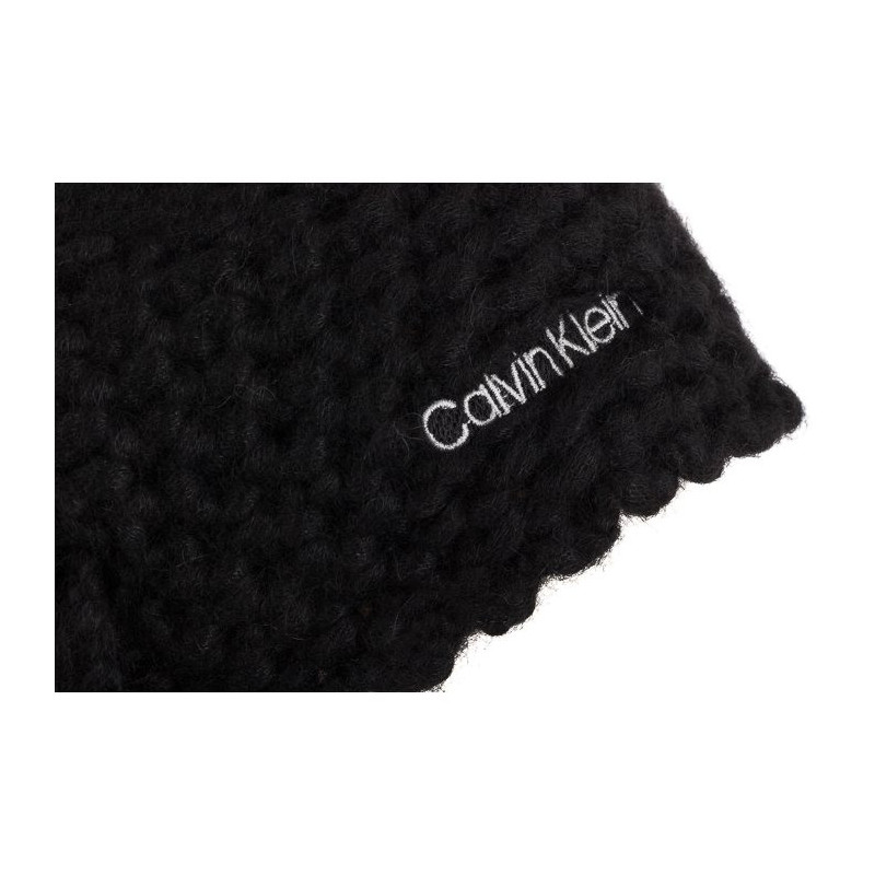 Calvin Klein Micro Waffle Headband K60K609968 BAX Black  (CK183-a) cap