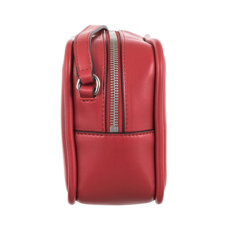 Calvin Klein Sculpted Camera Bag Pipping K60K610309 XL6 Dark Candy Apple (CK179-b) handbag