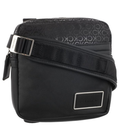 Calvin Klein CK Elevated Cony Reporter S Mono Black Tonal Mono K50K510279 01I (CK243-a) handbag