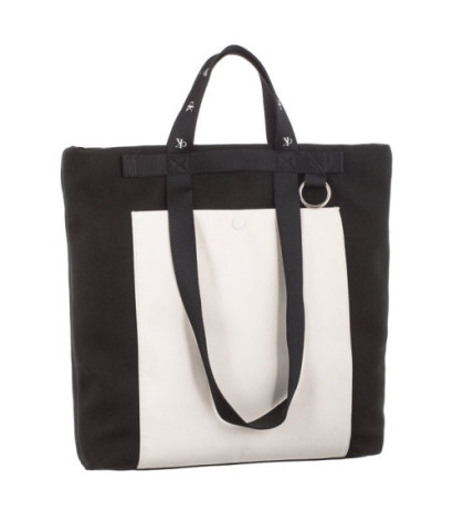 Calvin Klein Ultralight Sq Tote40 CB Black/Ancient White K60K610556 0GM (CK266-a) handbag