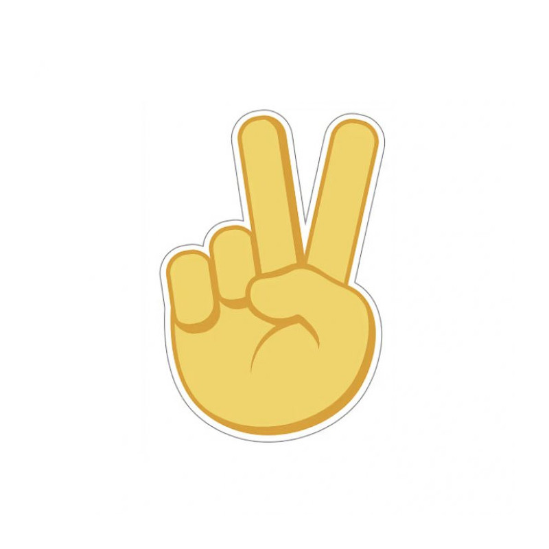 Crocs Jibbitz™ charms Peace Hand Sign 10007207 (CR289-a) accessory