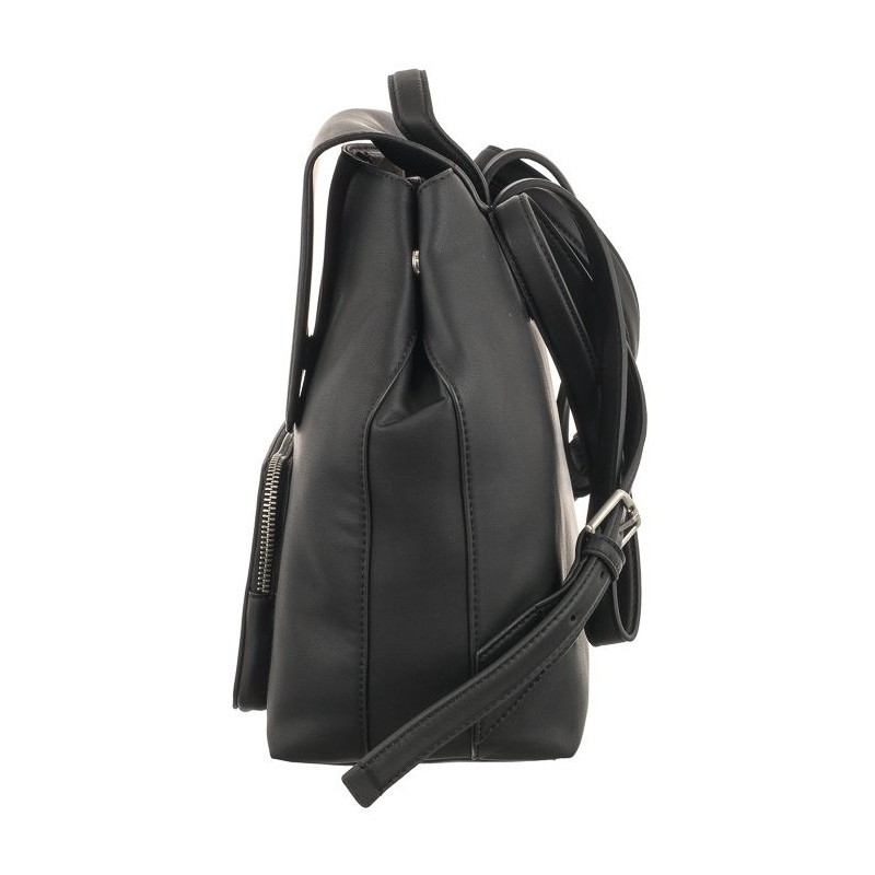 Calvin Klein CK Must Campus Backpack W/Flap Black K60K610742 BAX (CK293-a) backpack