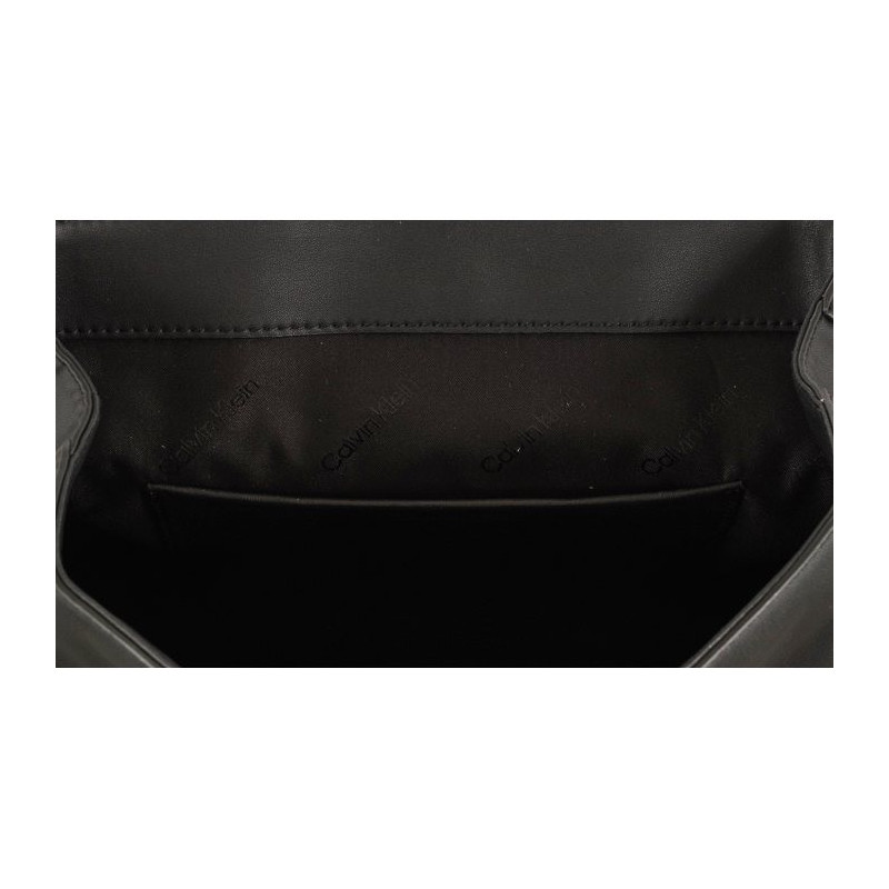 Calvin Klein CK Must Campus Backpack W/Flap Black K60K610742 BAX (CK293-a) backpack