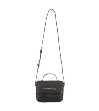 Calvin Klein Sculpted Boxy Flap Cb20 Mono Fashion Black K60K610829 0GJ (CK298-a) handbag