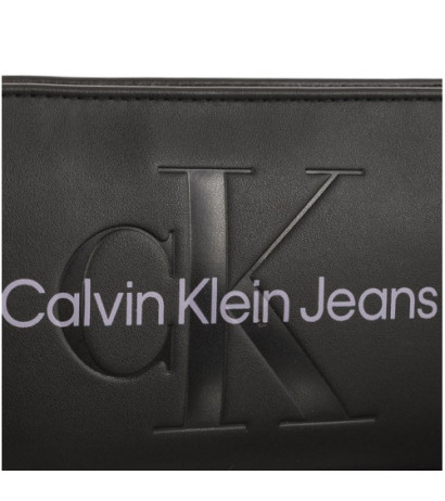 Calvin Klein Sculpted Shoulder Pouch25 Mono Fashion Black K60K610679 0GJ (CK299-a) handbag