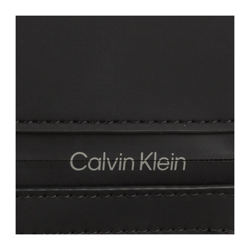 Calvin Klein Rubberized Bifold 6cc W/Coin Black K50K510895 BAX (CK346-a) handbag