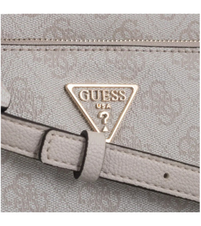 Guess Noelle Dbl Pouch Crossbody HWBG78 79710 Bone Logo (GU515-g) handbag